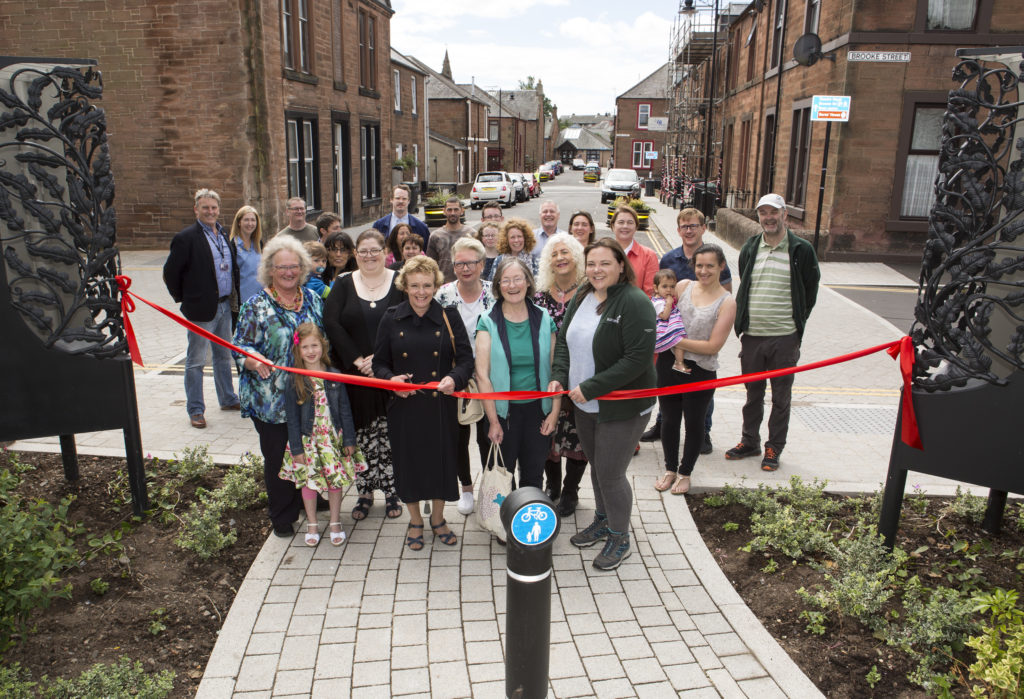 Sustrans Scotland Street Design project Dumfries