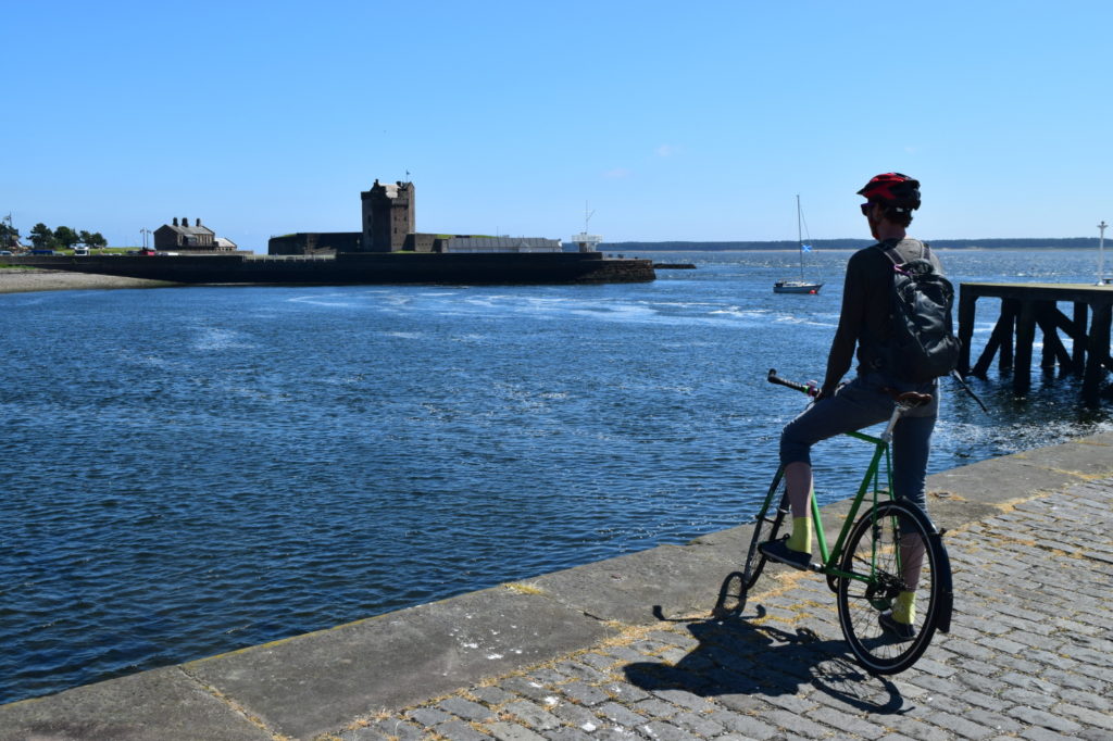 National Cycle Network Route 1 between Dundee and Arbroath, August 2019