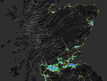 Snapshot of the Network Planning Tool in Scotland