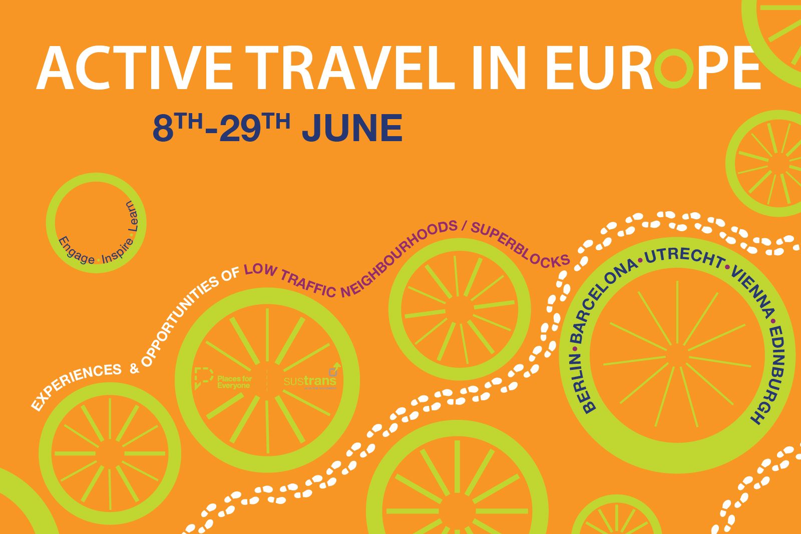 Active Travel in Europe Low Traffic Neighbourhoods Sustrans Showcase